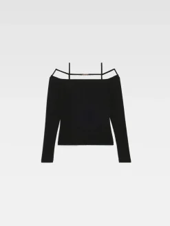 Discount Jacquemus Het Sierra T-shirt Black