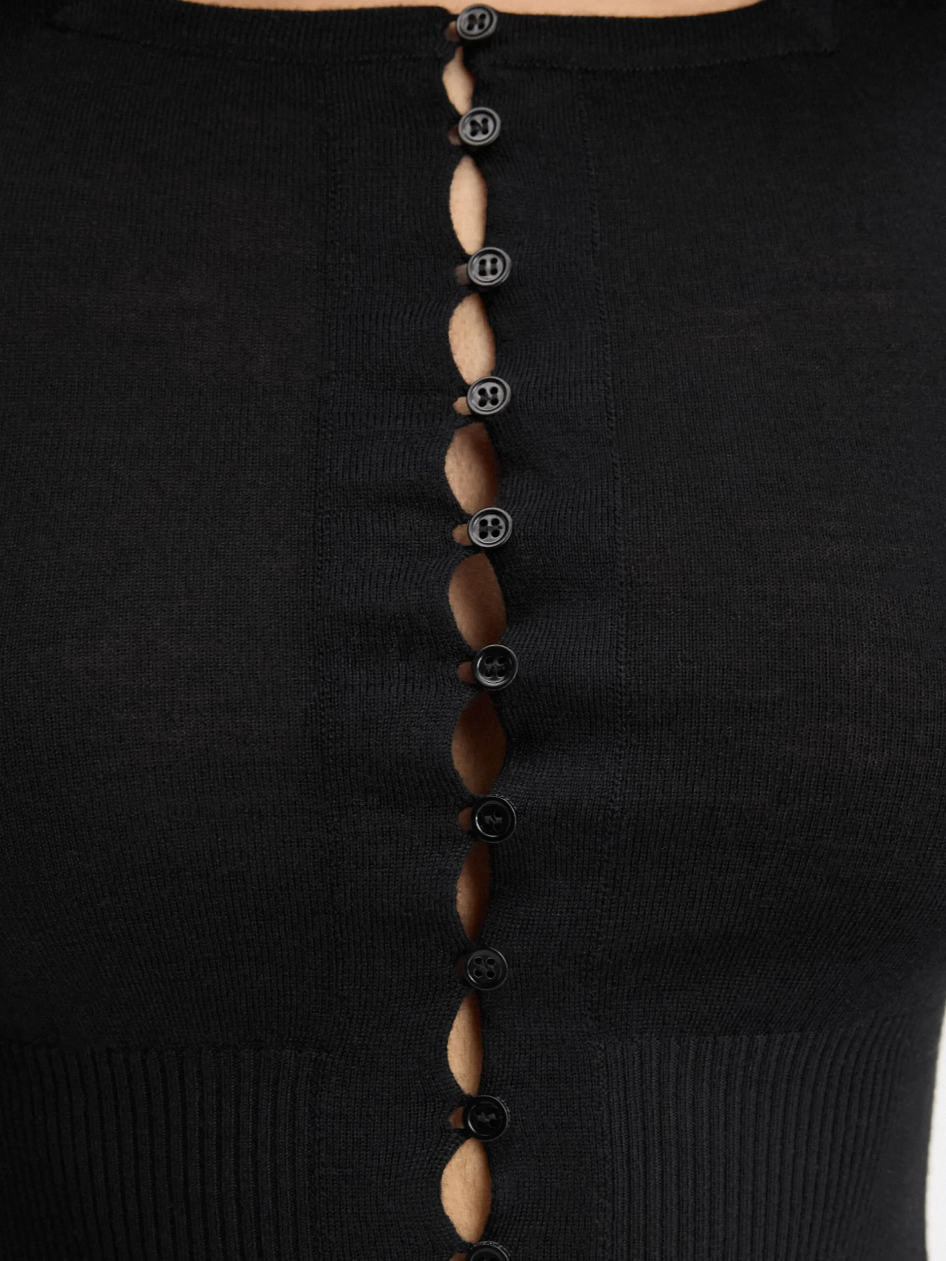 New Jacquemus Het Spiaggia vest Black