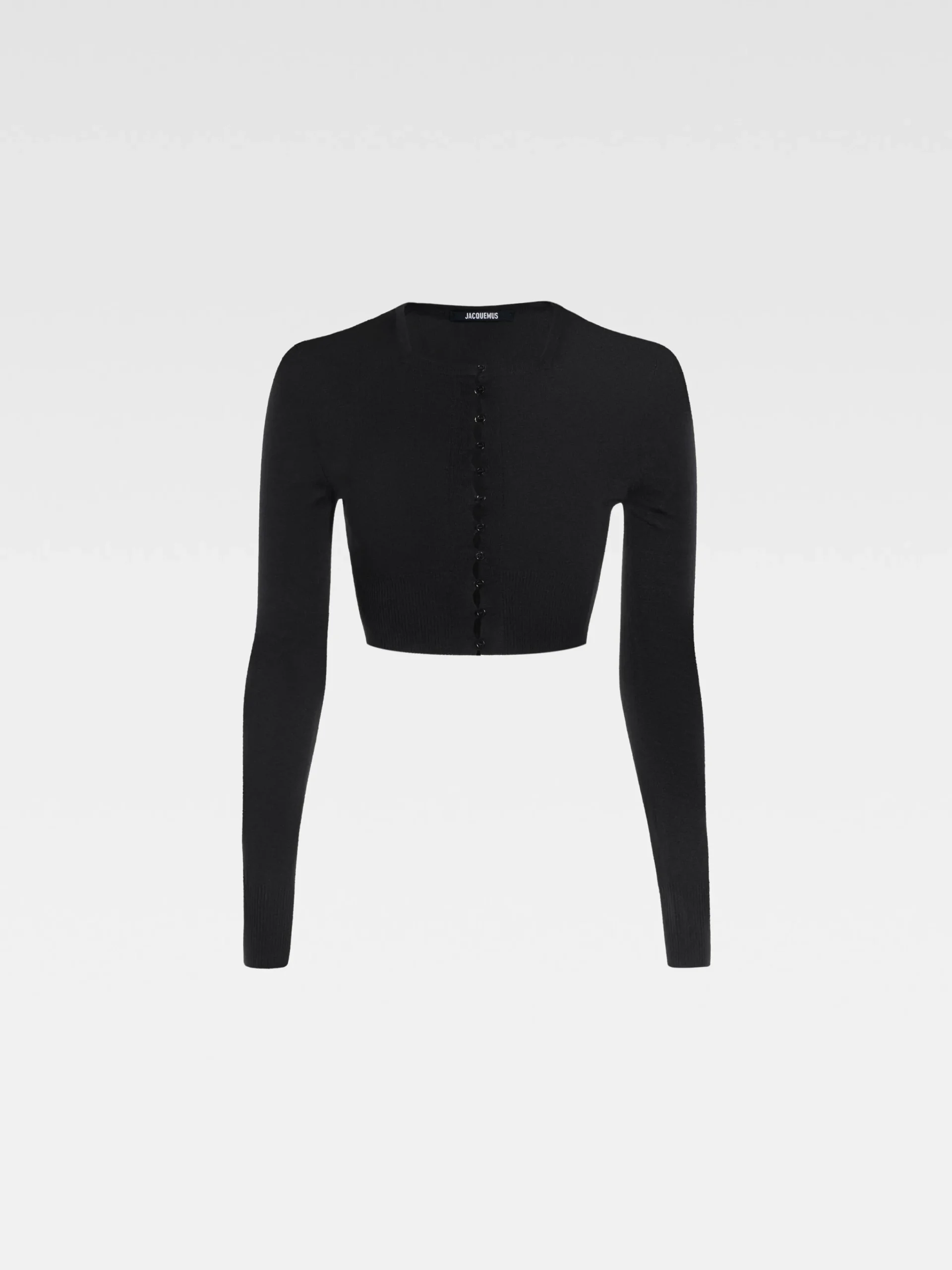 New Jacquemus Het Spiaggia vest Black