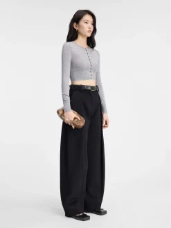 Best Jacquemus Het Spiaggia vest Grey