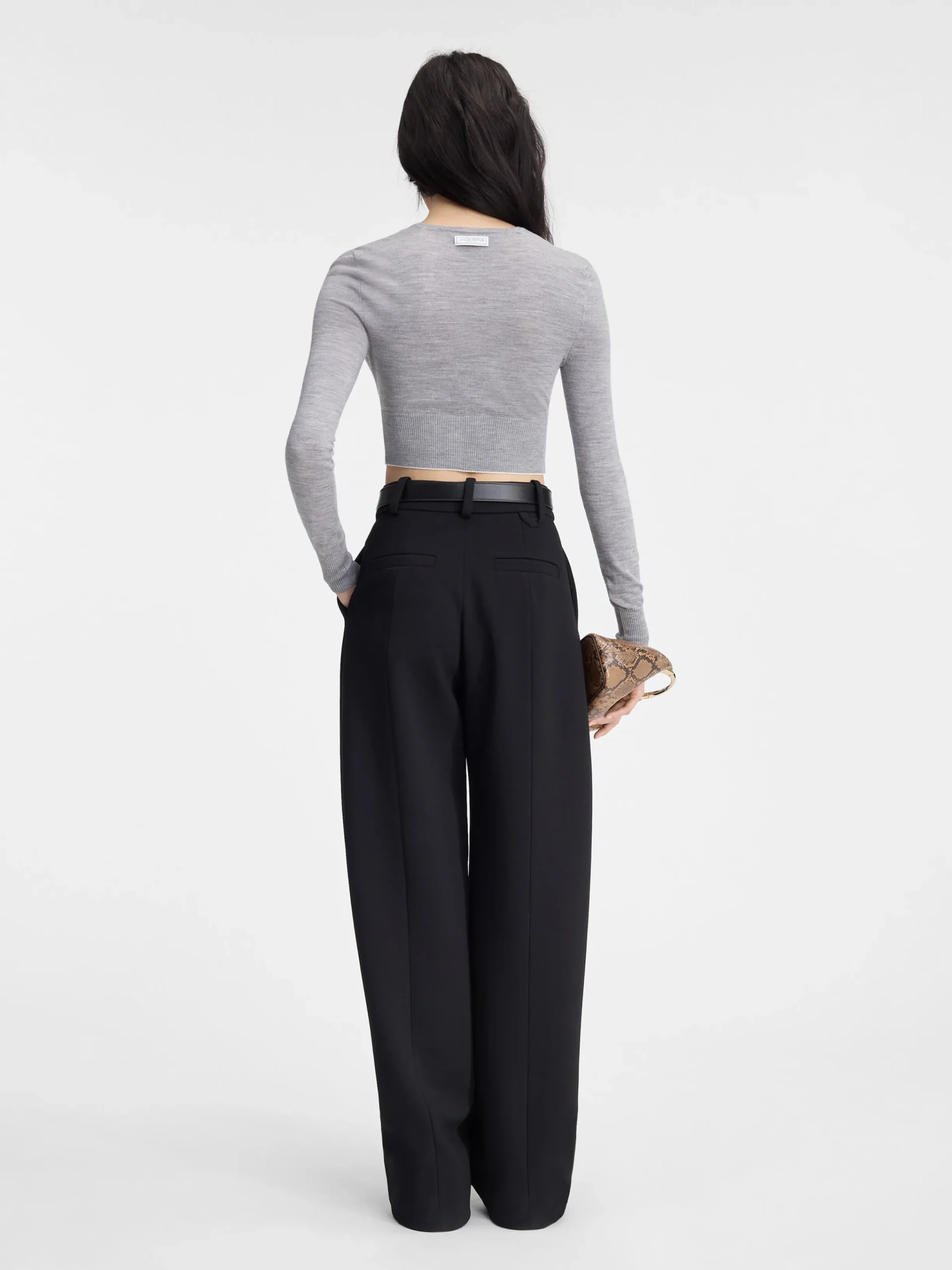 Best Jacquemus Het Spiaggia vest Grey