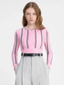 Outlet Jacquemus Het Spiaggia vest Multi-Pink
