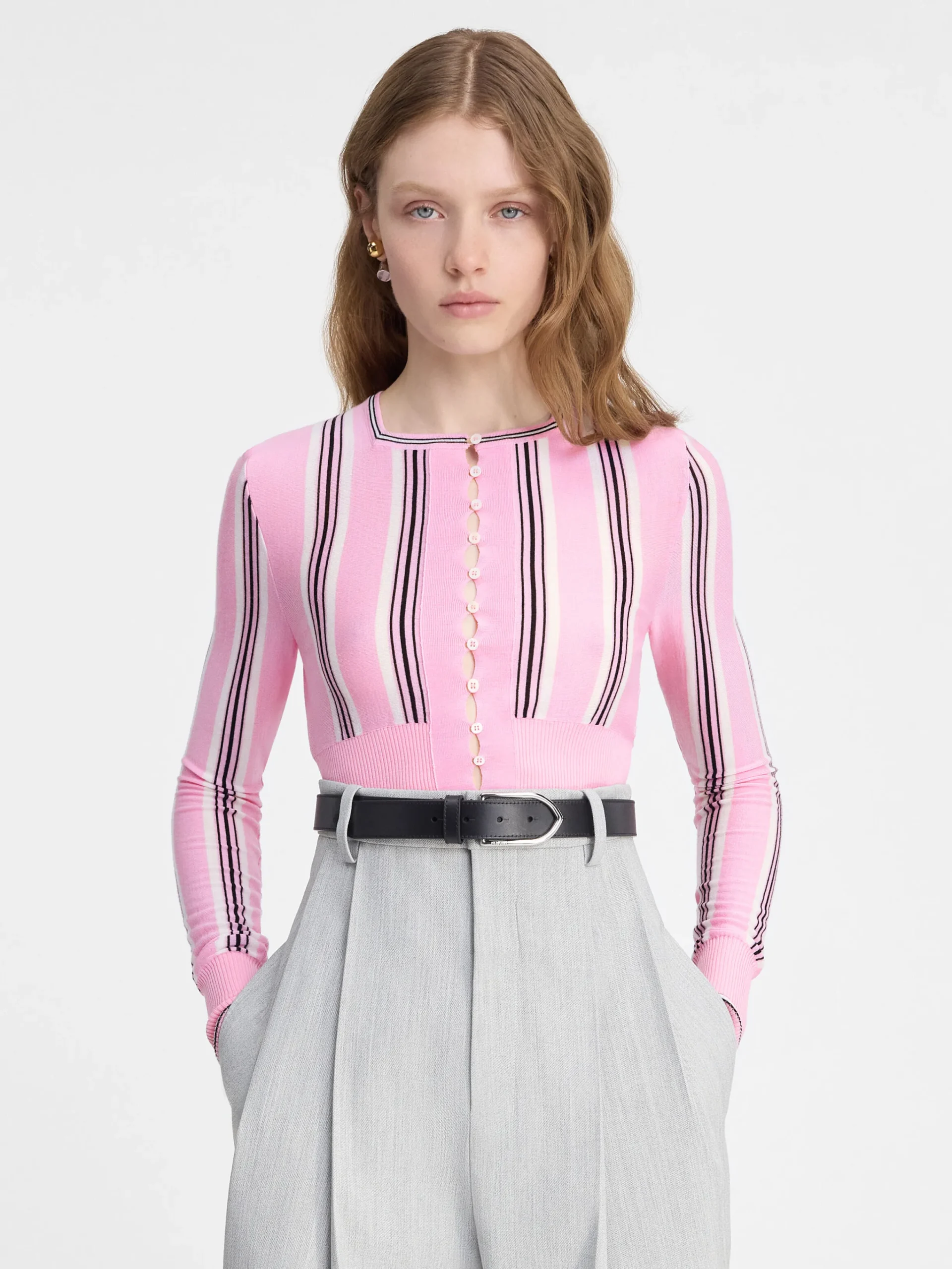 Outlet Jacquemus Het Spiaggia vest Multi-Pink