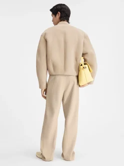 Fashion Jacquemus Het Telo jasje LightBeige