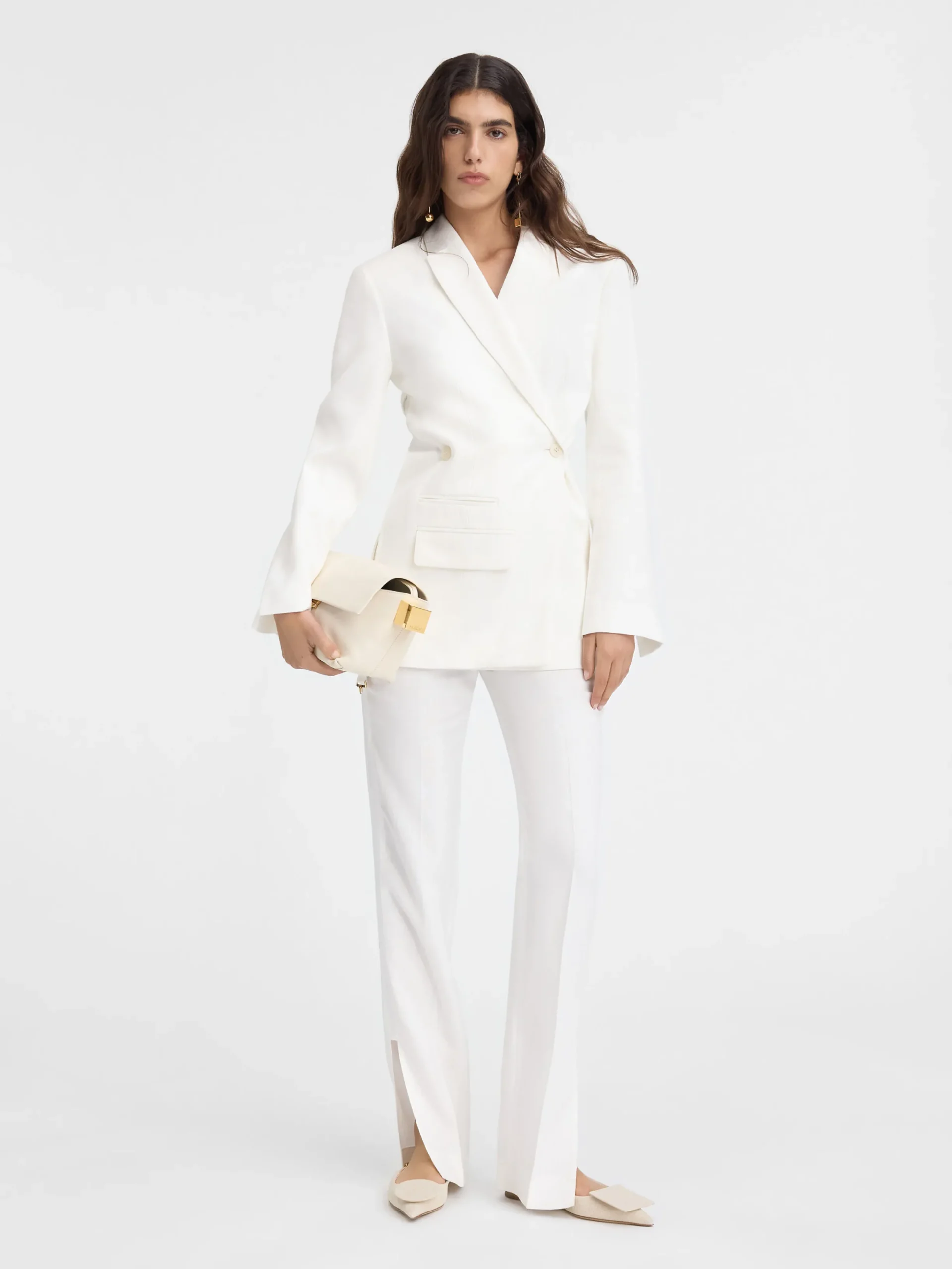Best Jacquemus Het Tibau jasje White