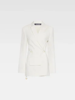 Best Jacquemus Het Tibau jasje White