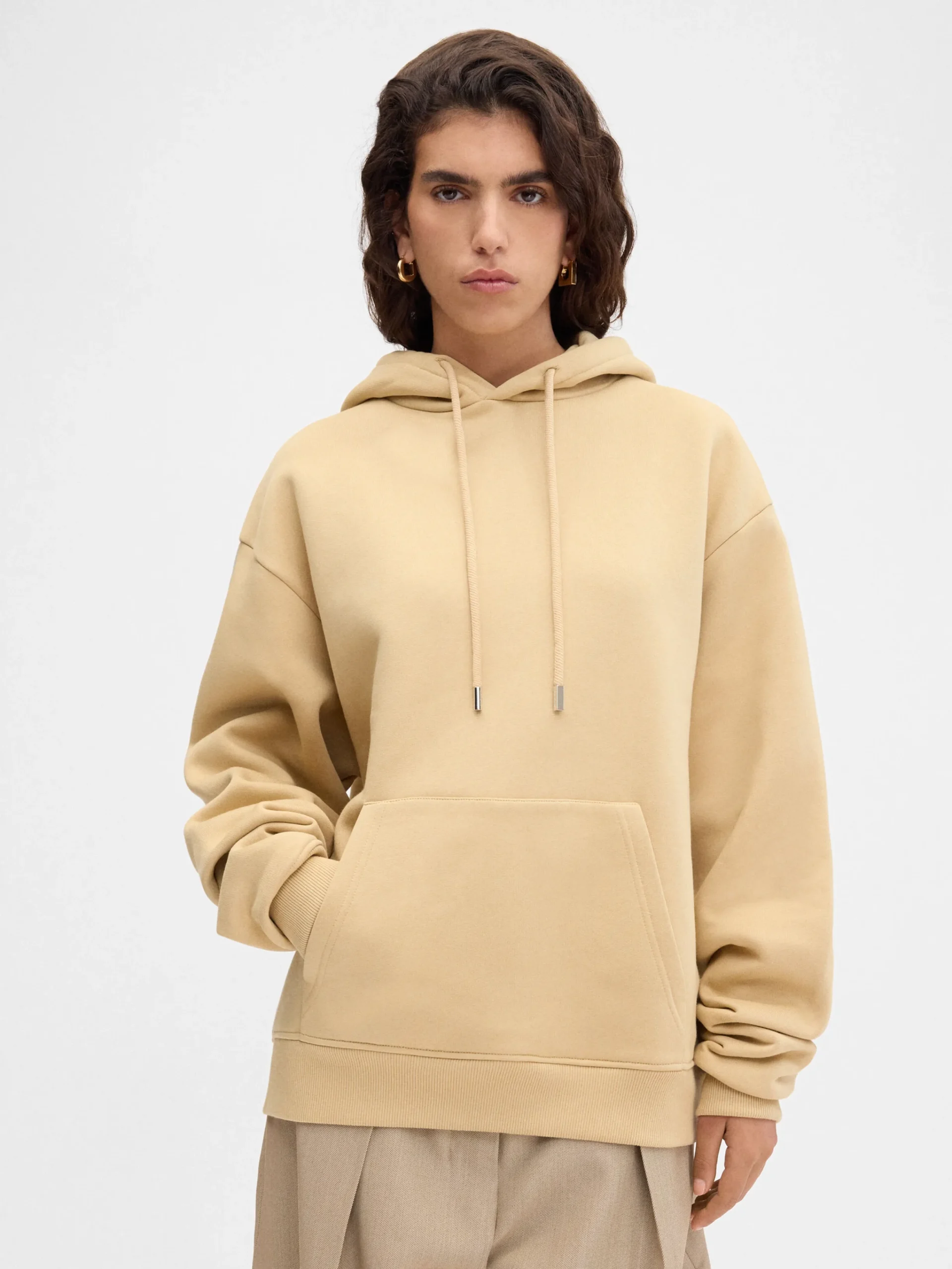 Online Jacquemus Het Torsade-sweatshirt Beige