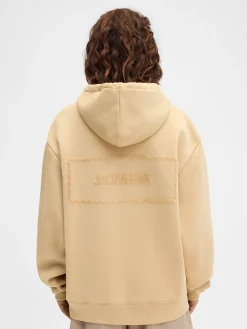 Online Jacquemus Het Torsade-sweatshirt Beige