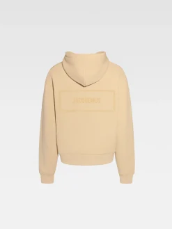 Online Jacquemus Het Torsade-sweatshirt Beige