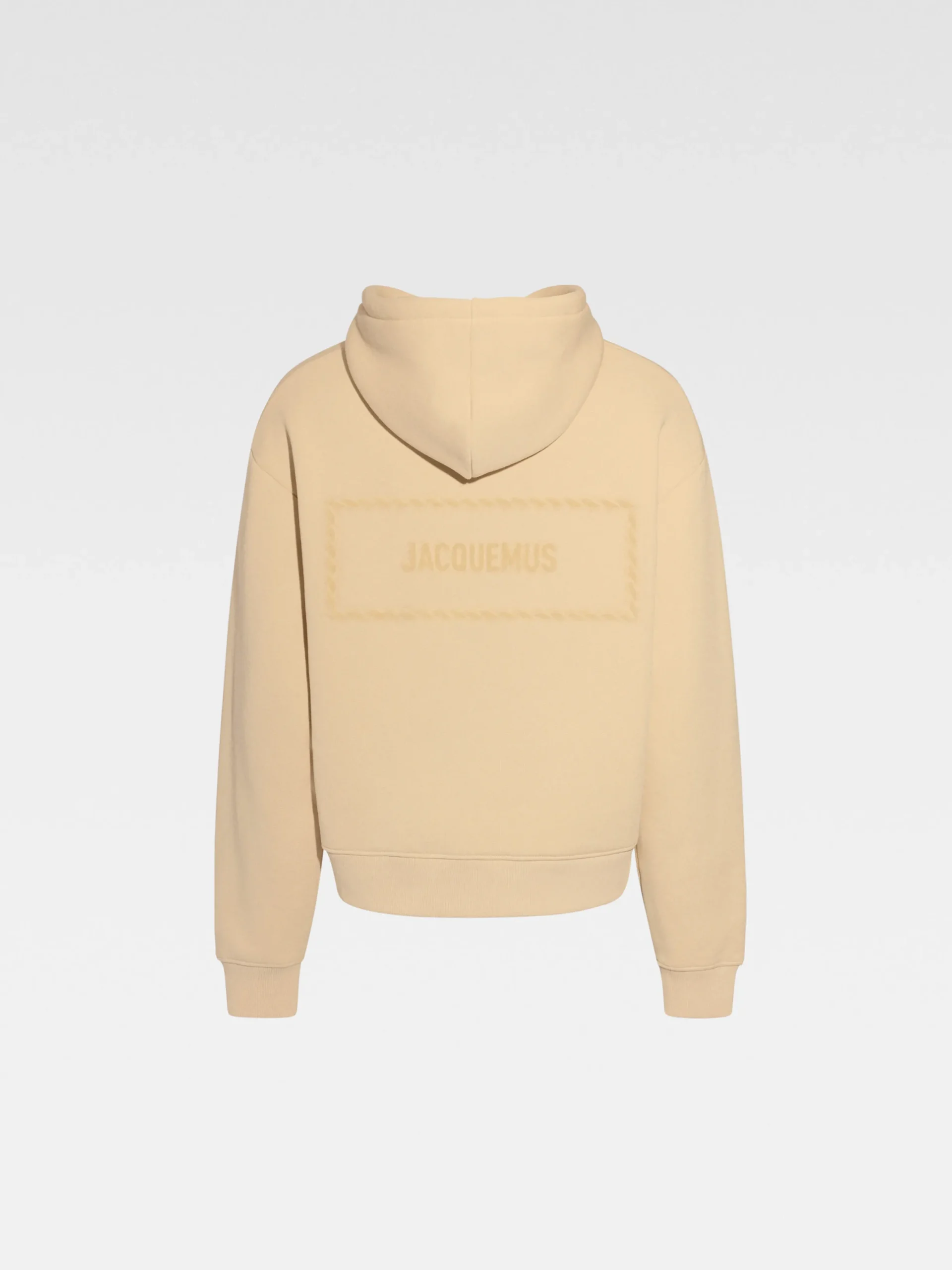 Online Jacquemus Het Torsade-sweatshirt Beige