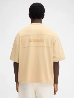 Hot Jacquemus Het Torsade-T-shirt Beige