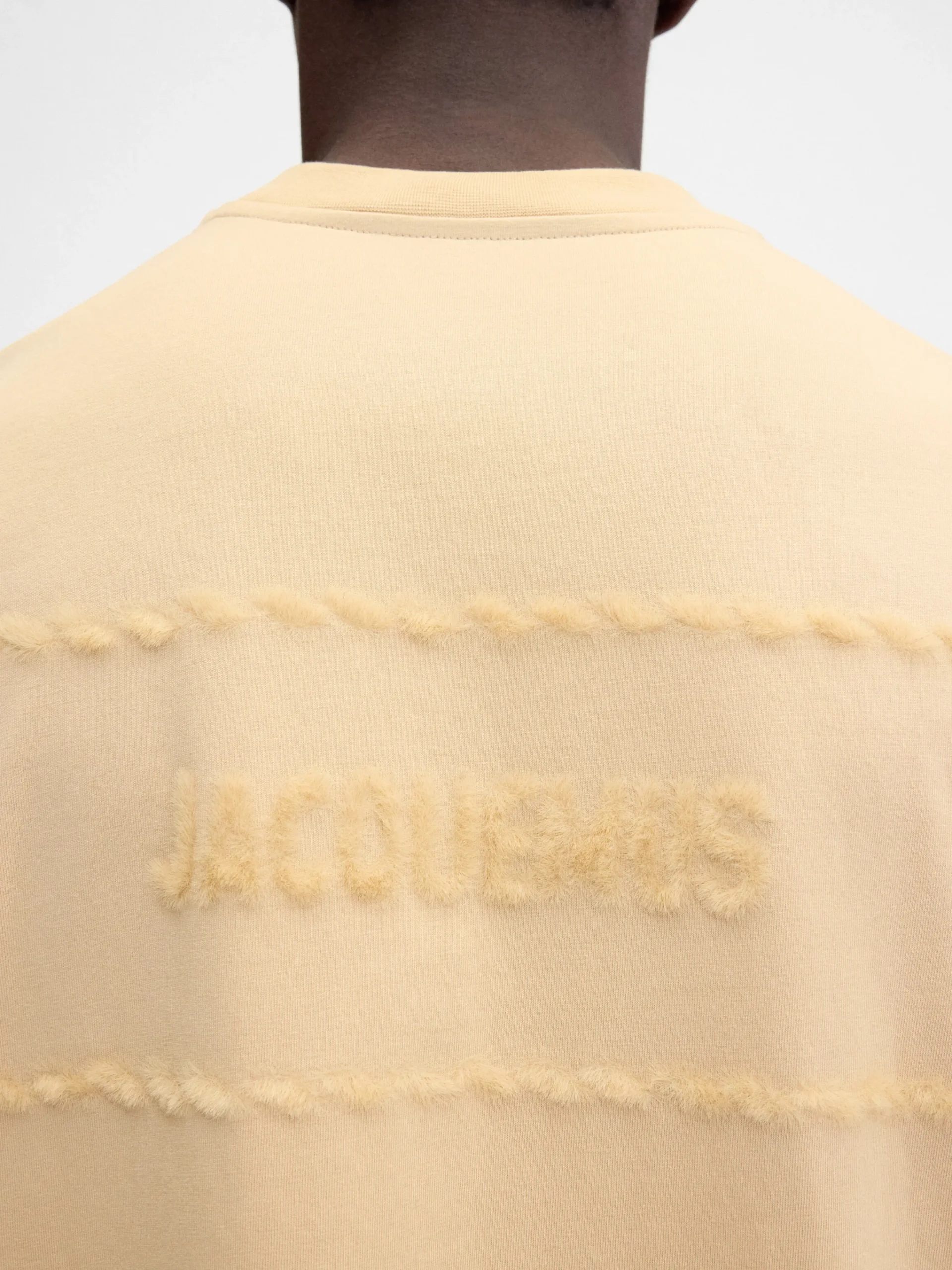 Hot Jacquemus Het Torsade-T-shirt Beige