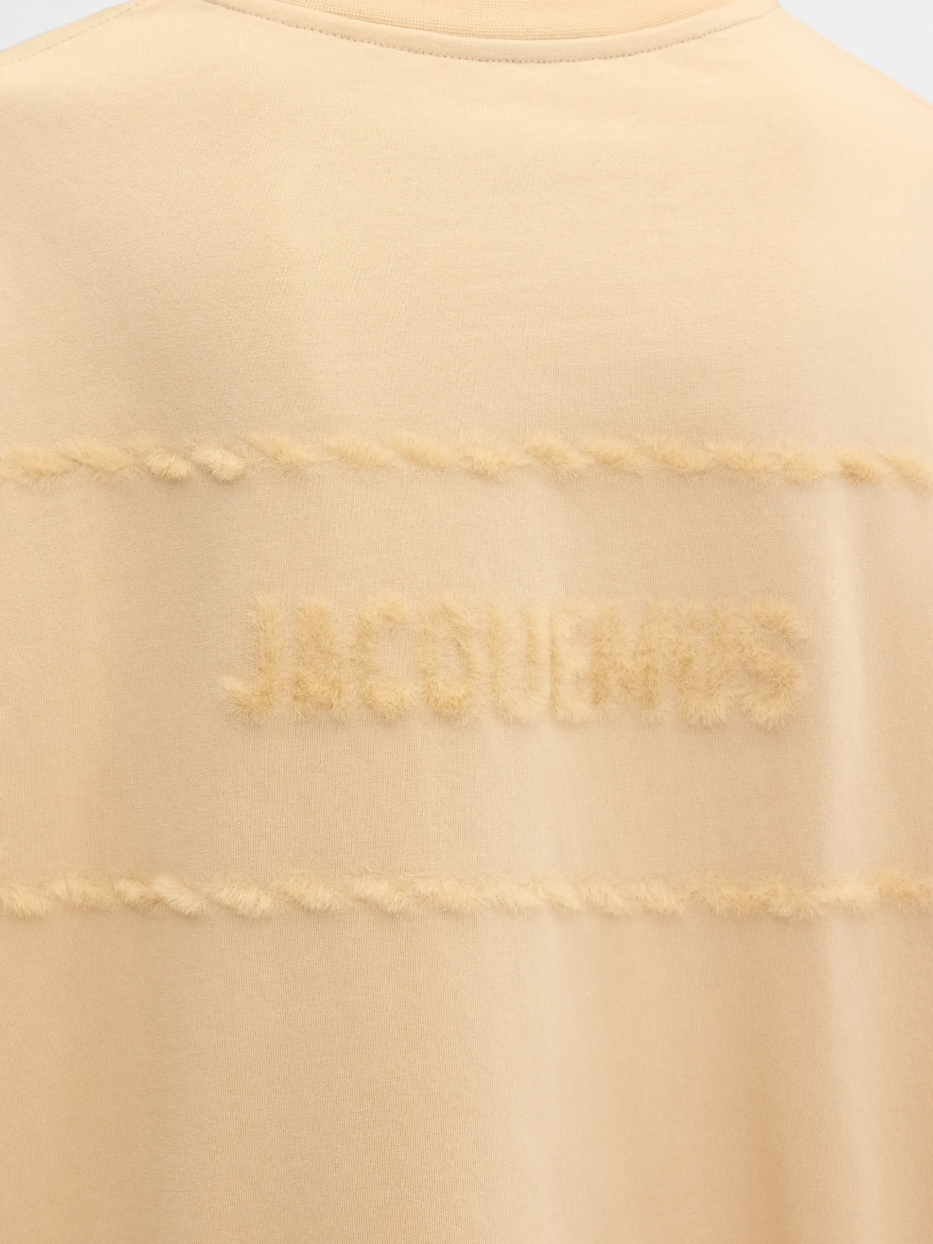 Hot Jacquemus Het Torsade-T-shirt Beige