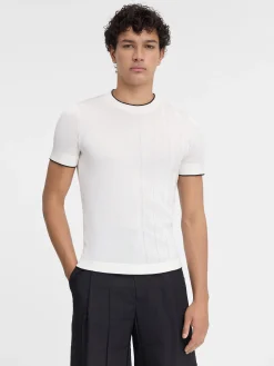 Discount Jacquemus Het Tricot T-shirt Off-White