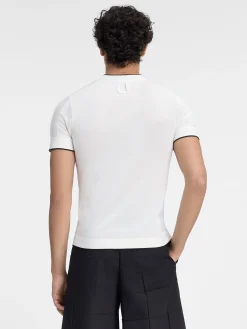Discount Jacquemus Het Tricot T-shirt Off-White
