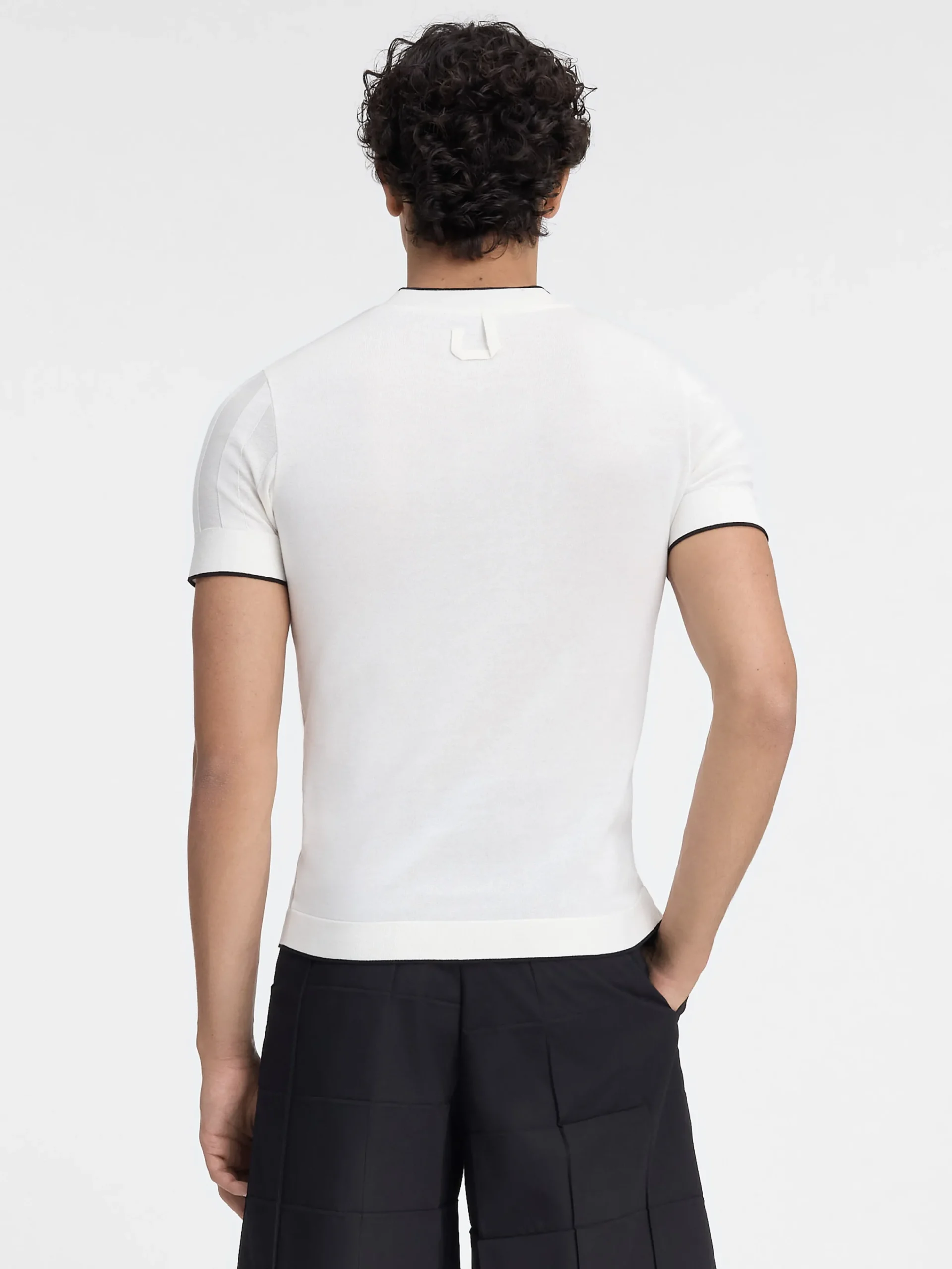 Discount Jacquemus Het Tricot T-shirt Off-White