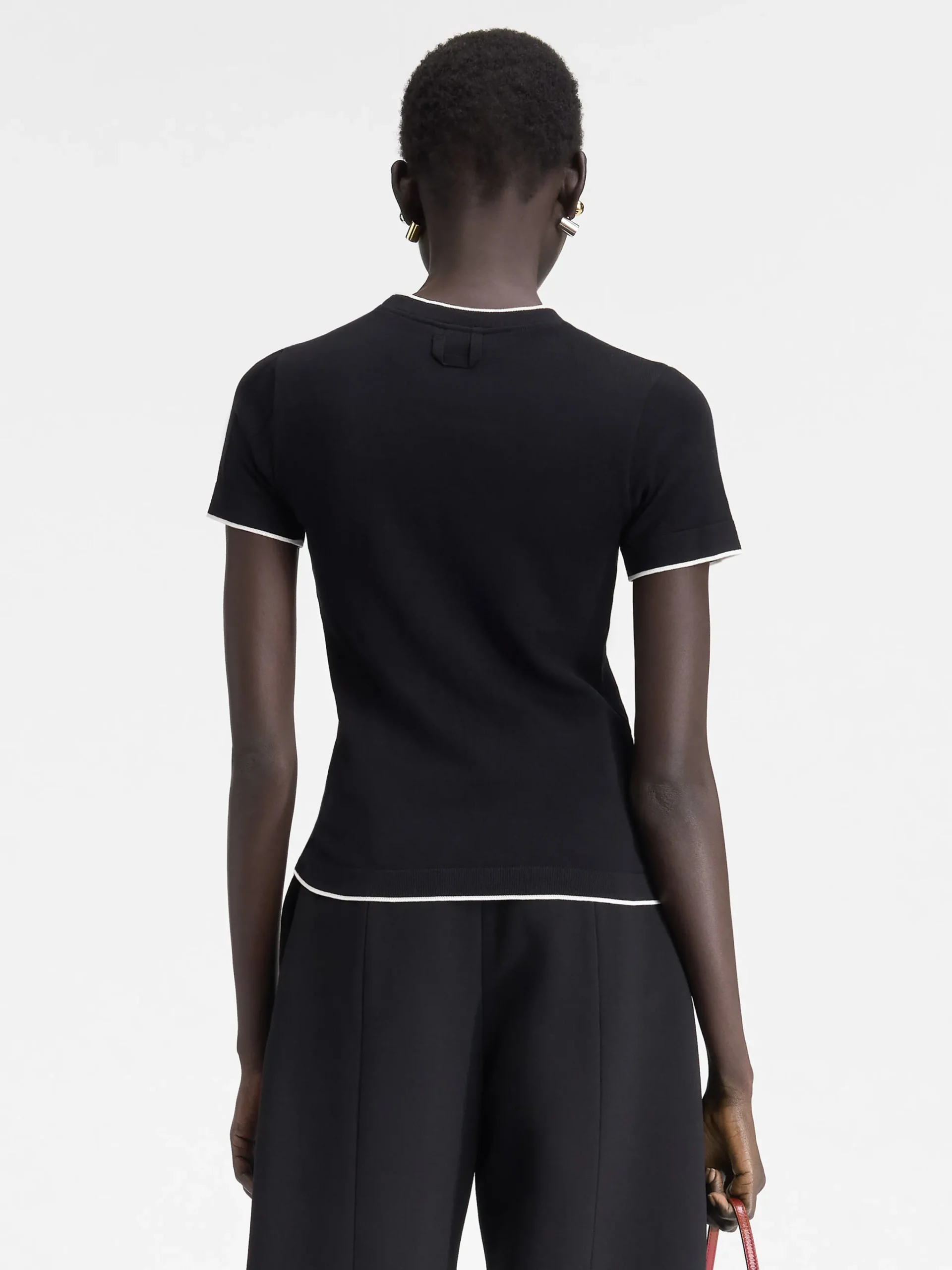 Best Jacquemus Het Tricot T-shirt Black