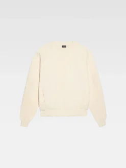 Fashion Jacquemus Het Typo sweatshirt LightBeige