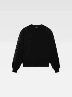 Discount Jacquemus Het Typo sweatshirt Black