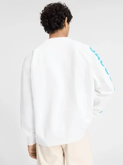 Clearance Jacquemus Het Typo sweatshirt Multi-White