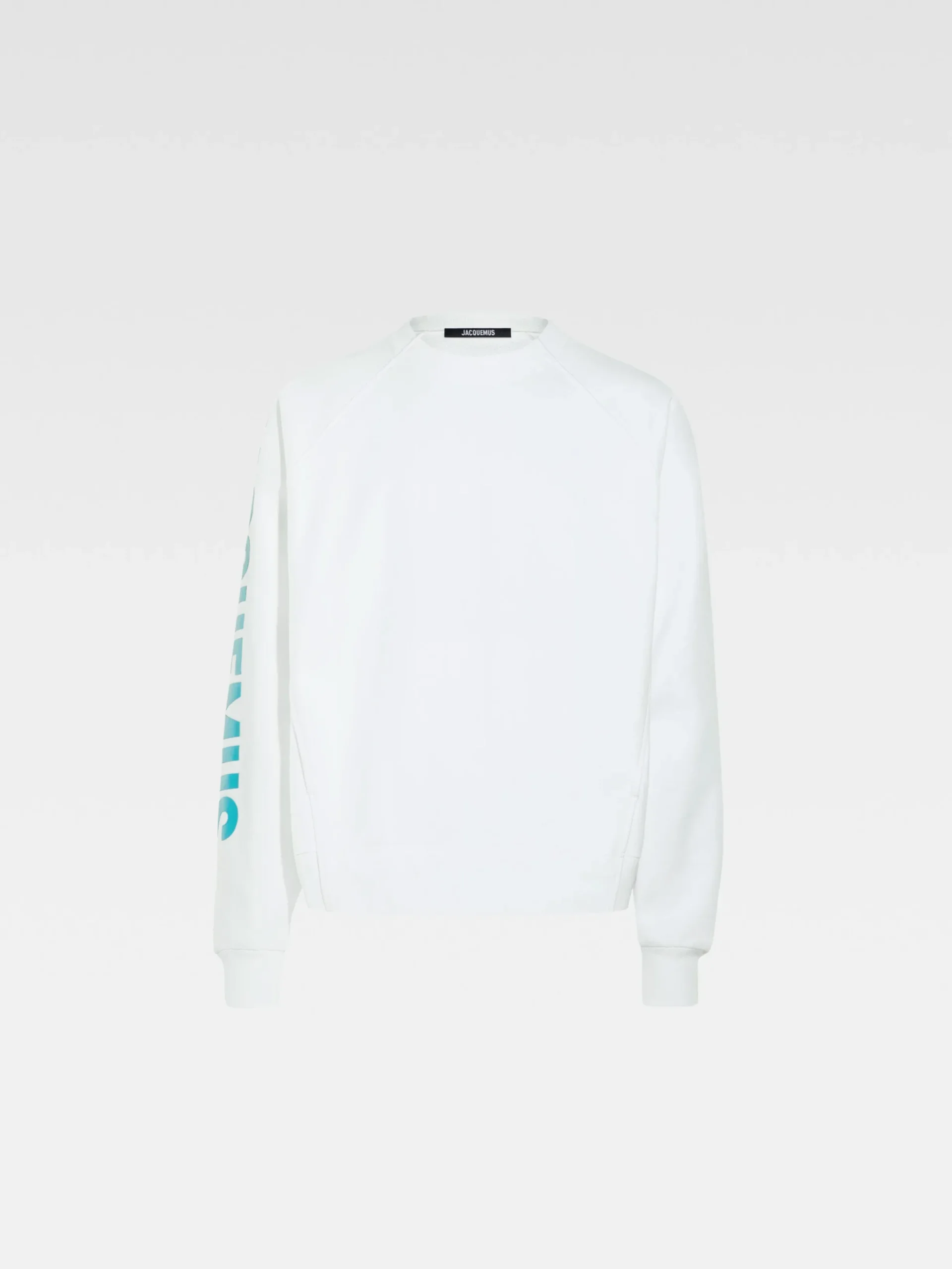 Clearance Jacquemus Het Typo sweatshirt Multi-White