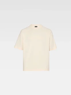 Best Jacquemus Het Typo T-shirt LightBeige