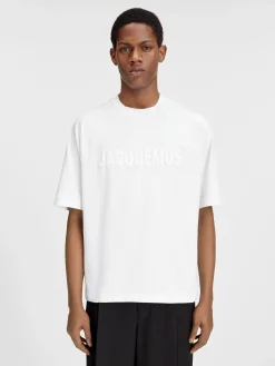 Online Jacquemus Het Typo T-shirt White