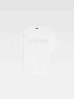 Online Jacquemus Het Typo T-shirt White