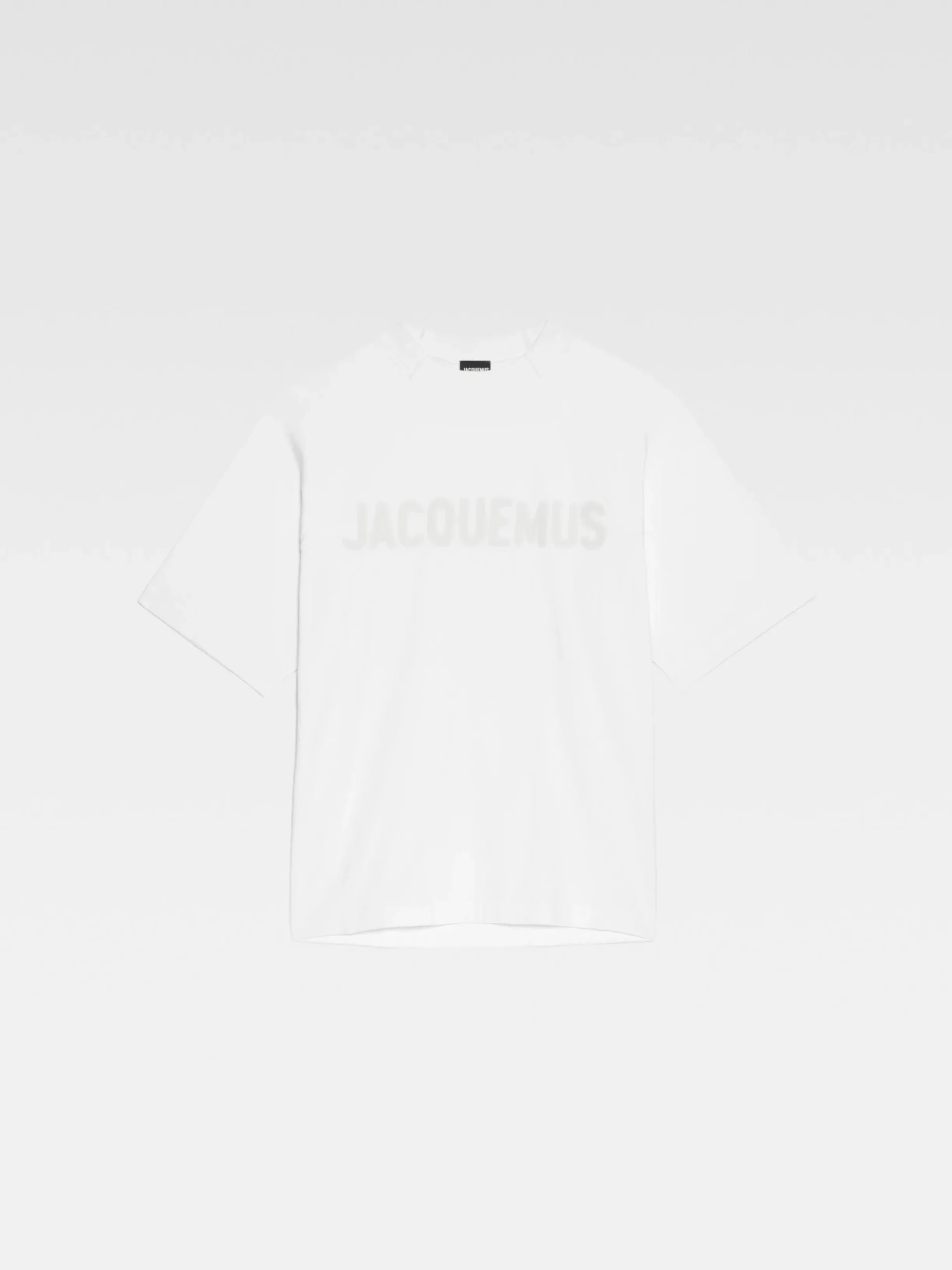 Online Jacquemus Het Typo T-shirt White
