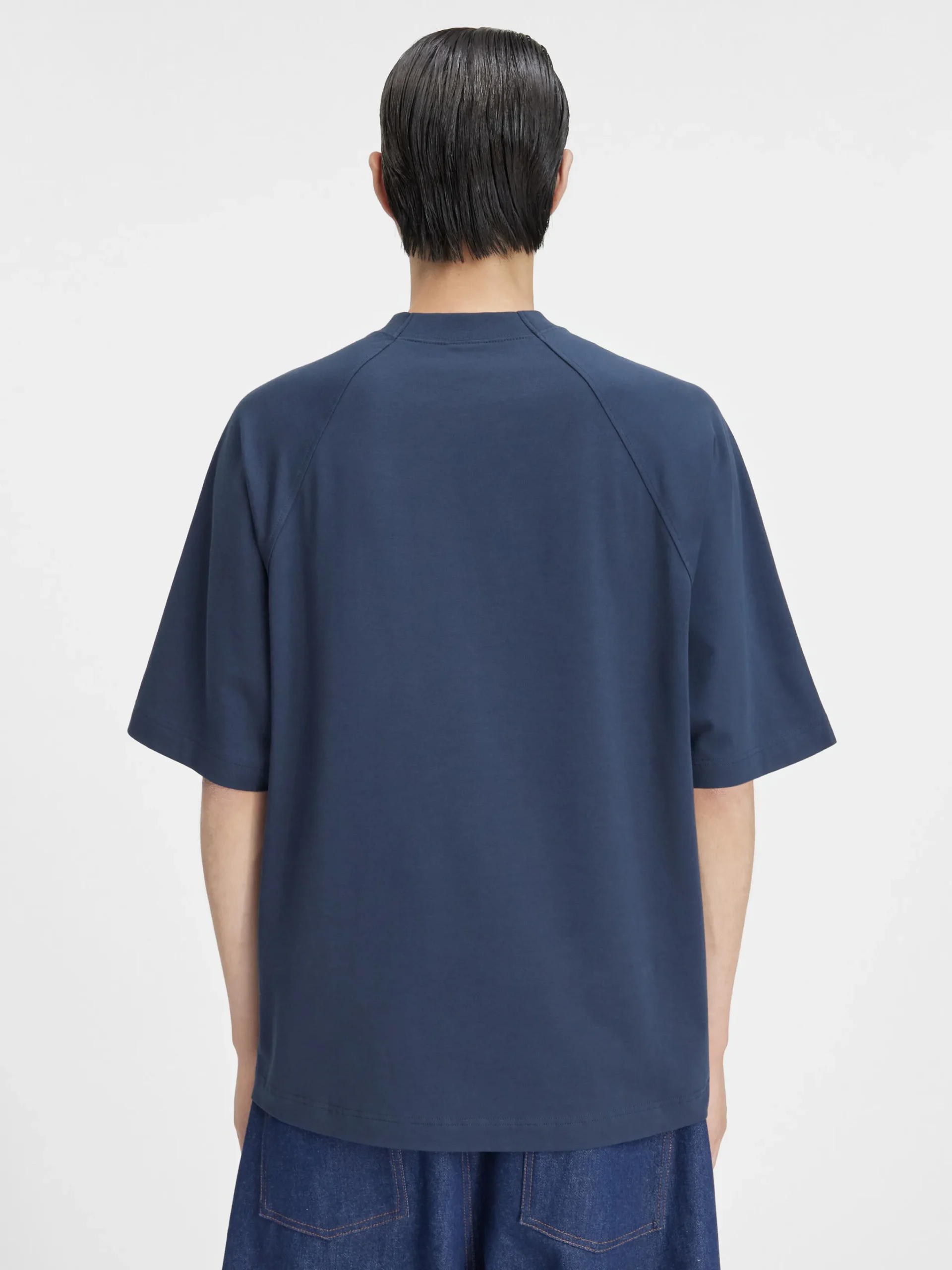 Outlet Jacquemus Het Typo T-shirt DarkNavy