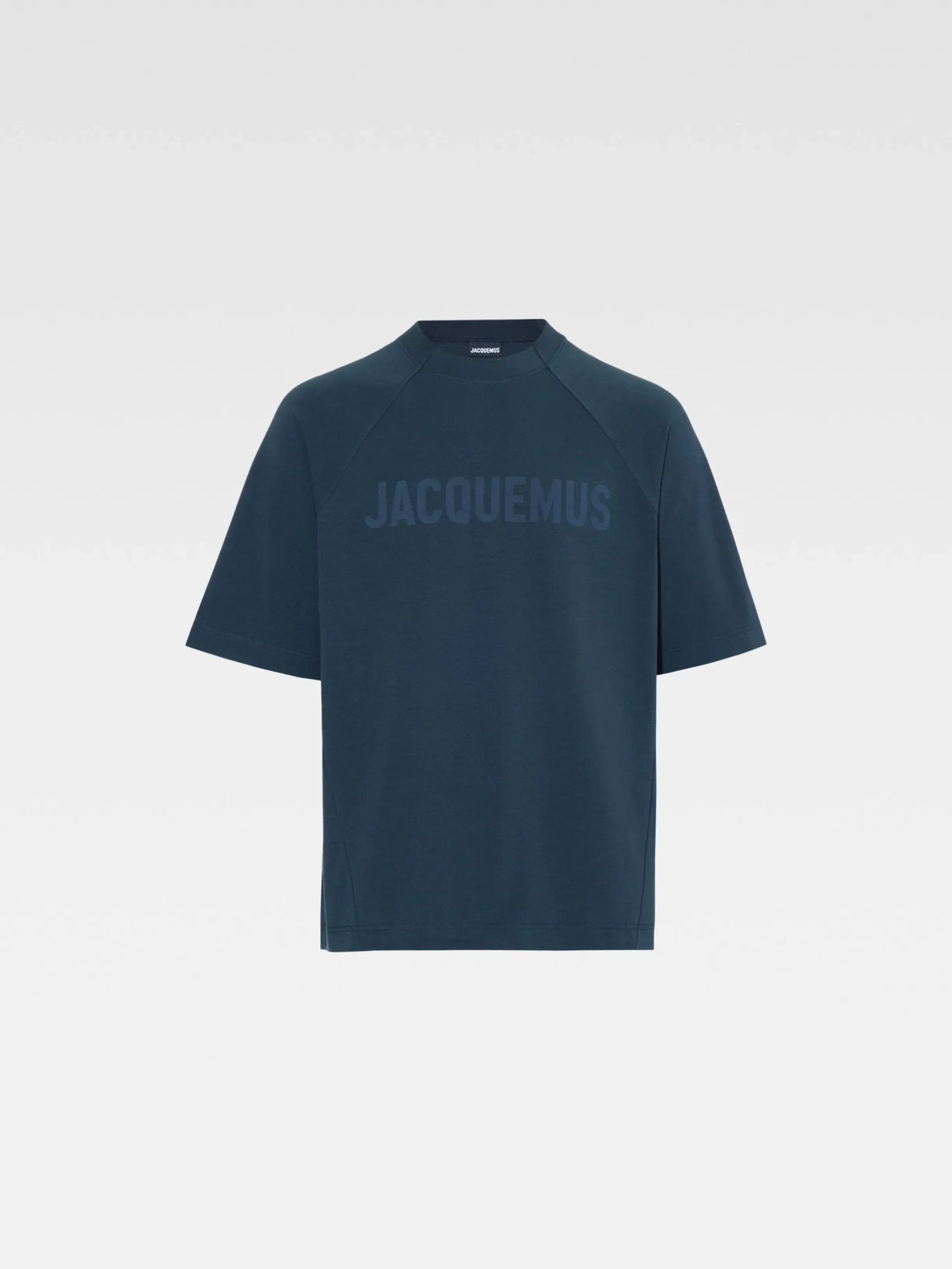 Outlet Jacquemus Het Typo T-shirt DarkNavy