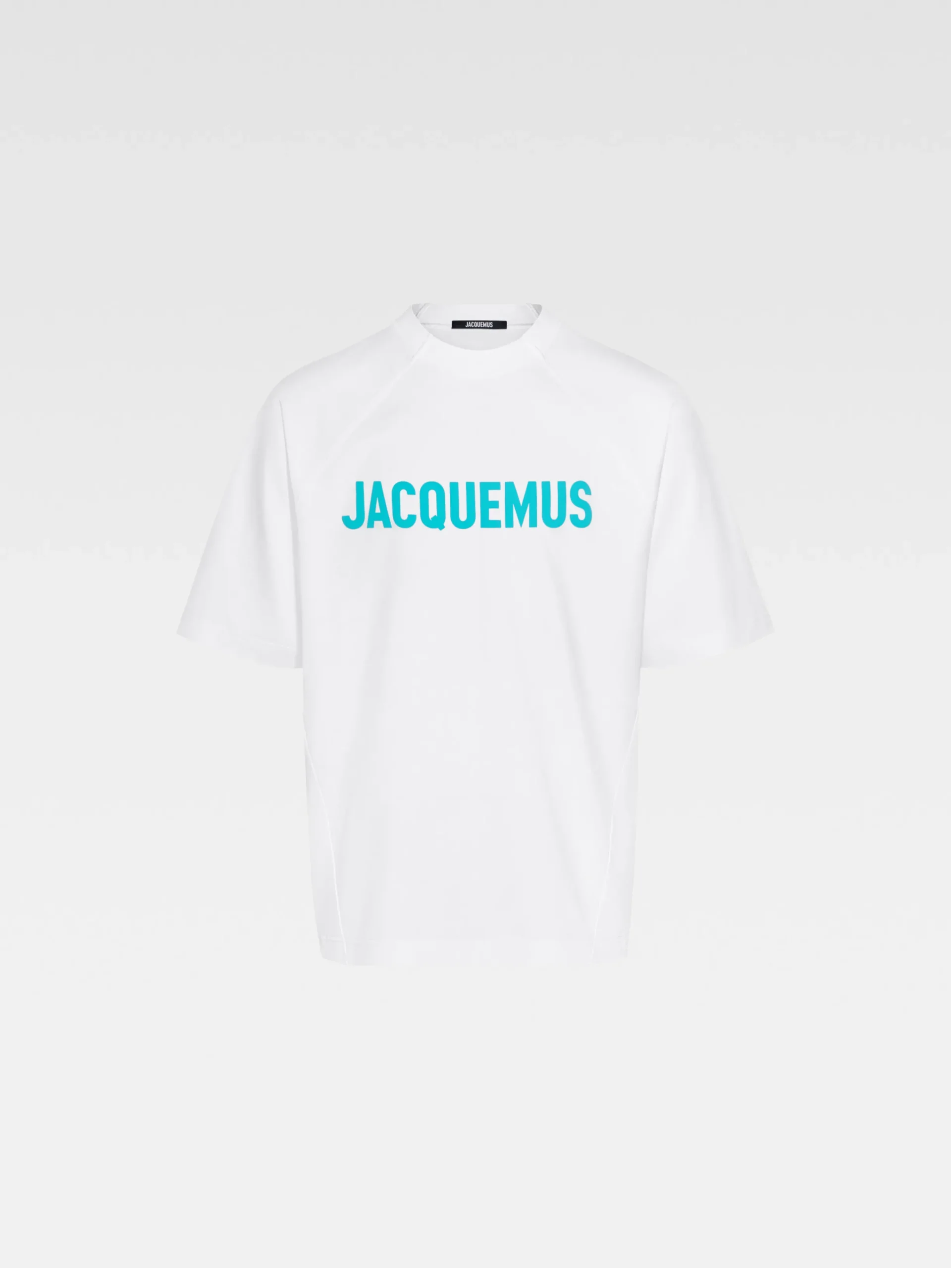 Hot Jacquemus Het Typo T-shirt Multi-White