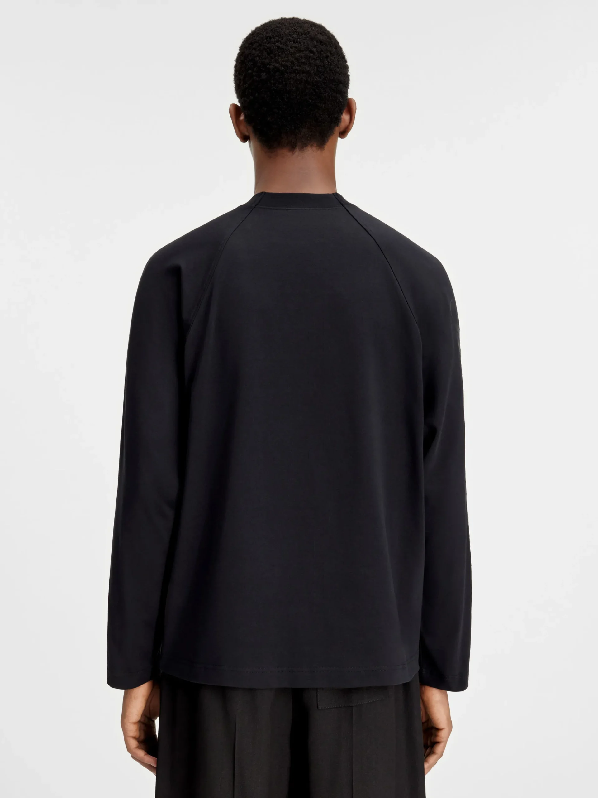 Online Jacquemus Het Typo T-shirt met lange mouwen Black