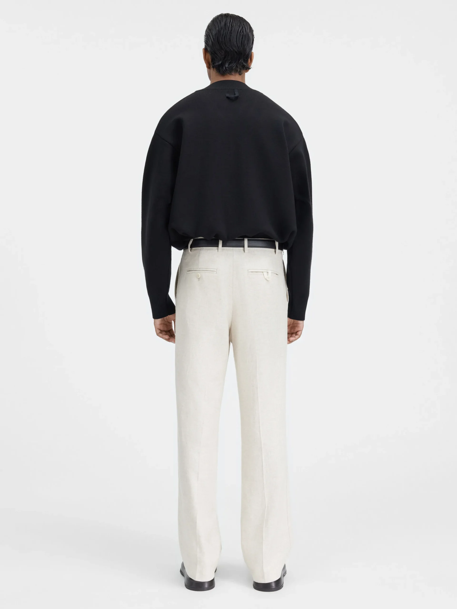 Best Jacquemus Het vest met knopen Black