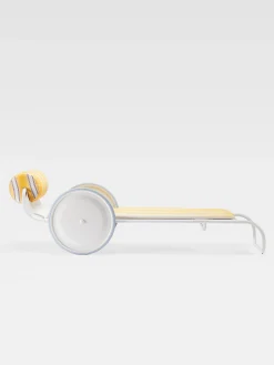 Outlet Jacquemus Locus Solus ligstoel Gae Aulenti +Exteta StripesYellow