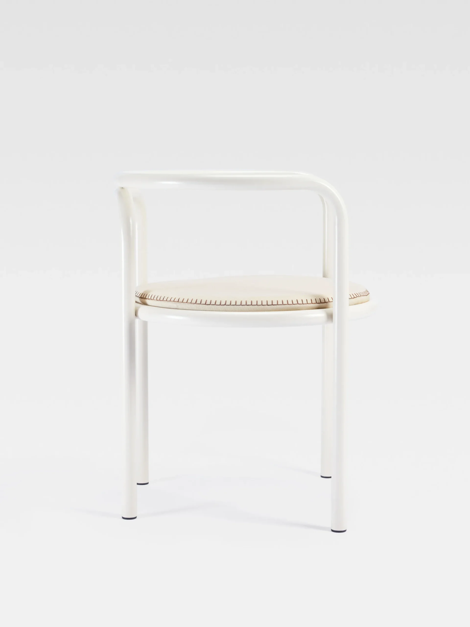 Online Jacquemus Locus Solus stoel Gae Aulenti +Exteta Off-White