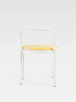 Best Jacquemus Locus Solus stoel Gae Aulenti +Exteta StripesYellow