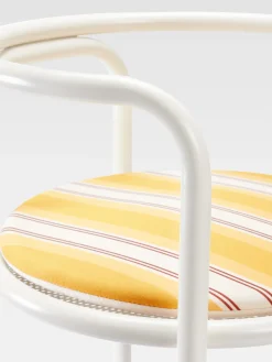 Best Jacquemus Locus Solus stoel Gae Aulenti +Exteta StripesYellow