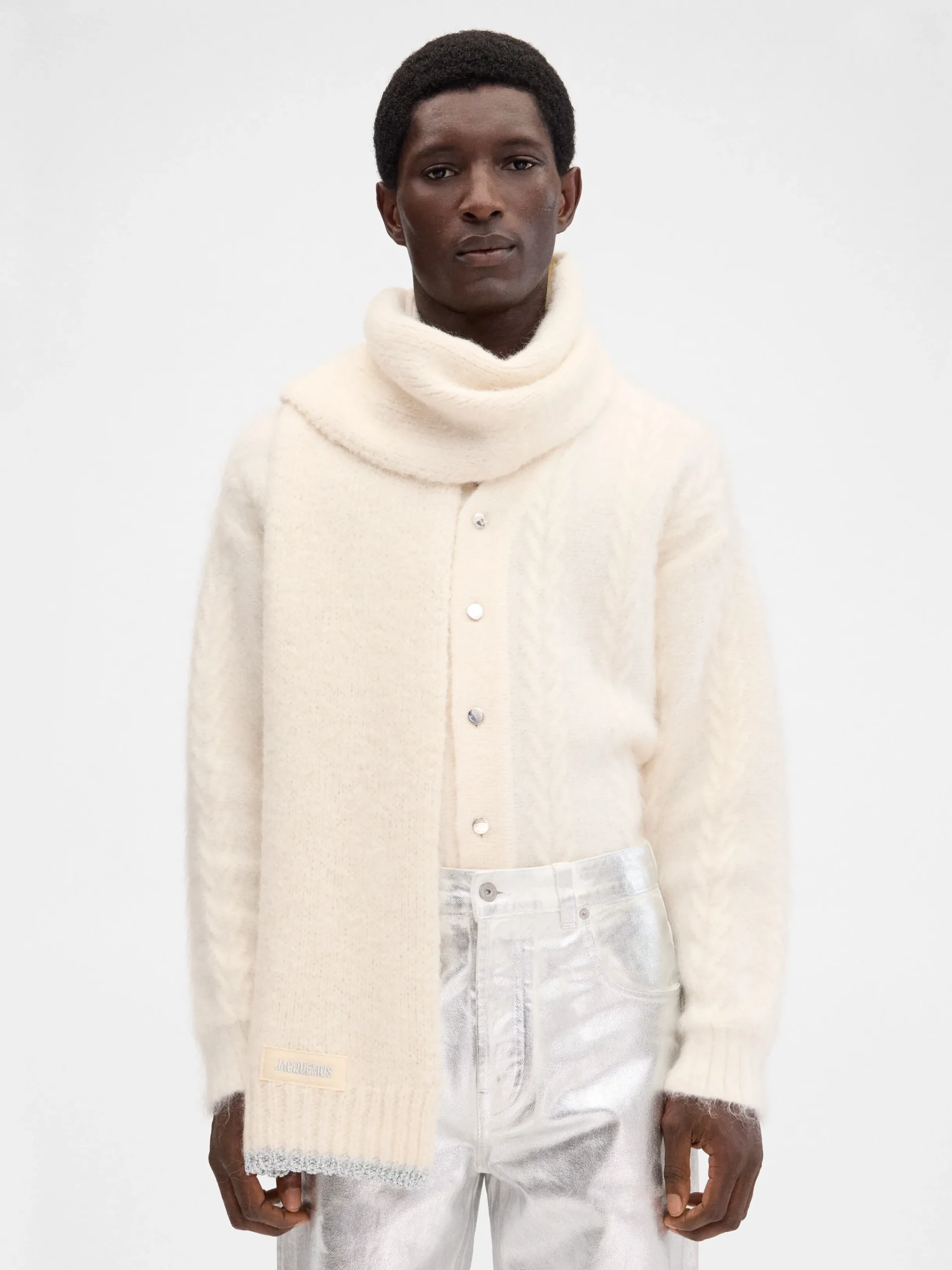 Online Jacquemus Sjaal Paoli Off-White