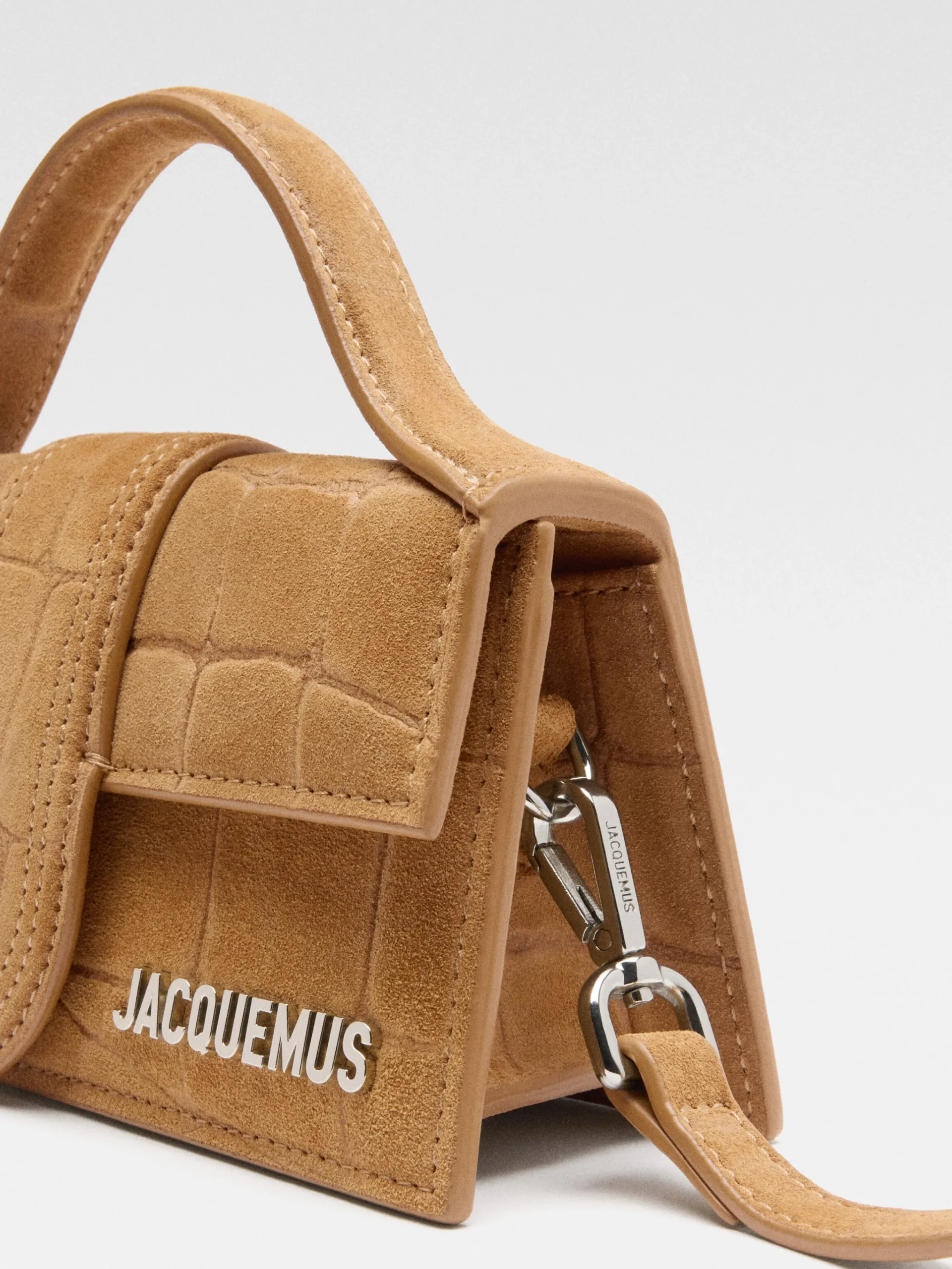 Discount Jacquemus The Bambino Camel
