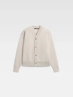 Hot Jacquemus The buttoned cardigan LightBeige