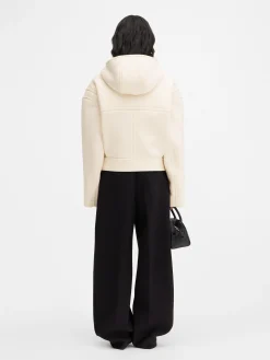Sale Jacquemus The Cabana duffle coat Off-White