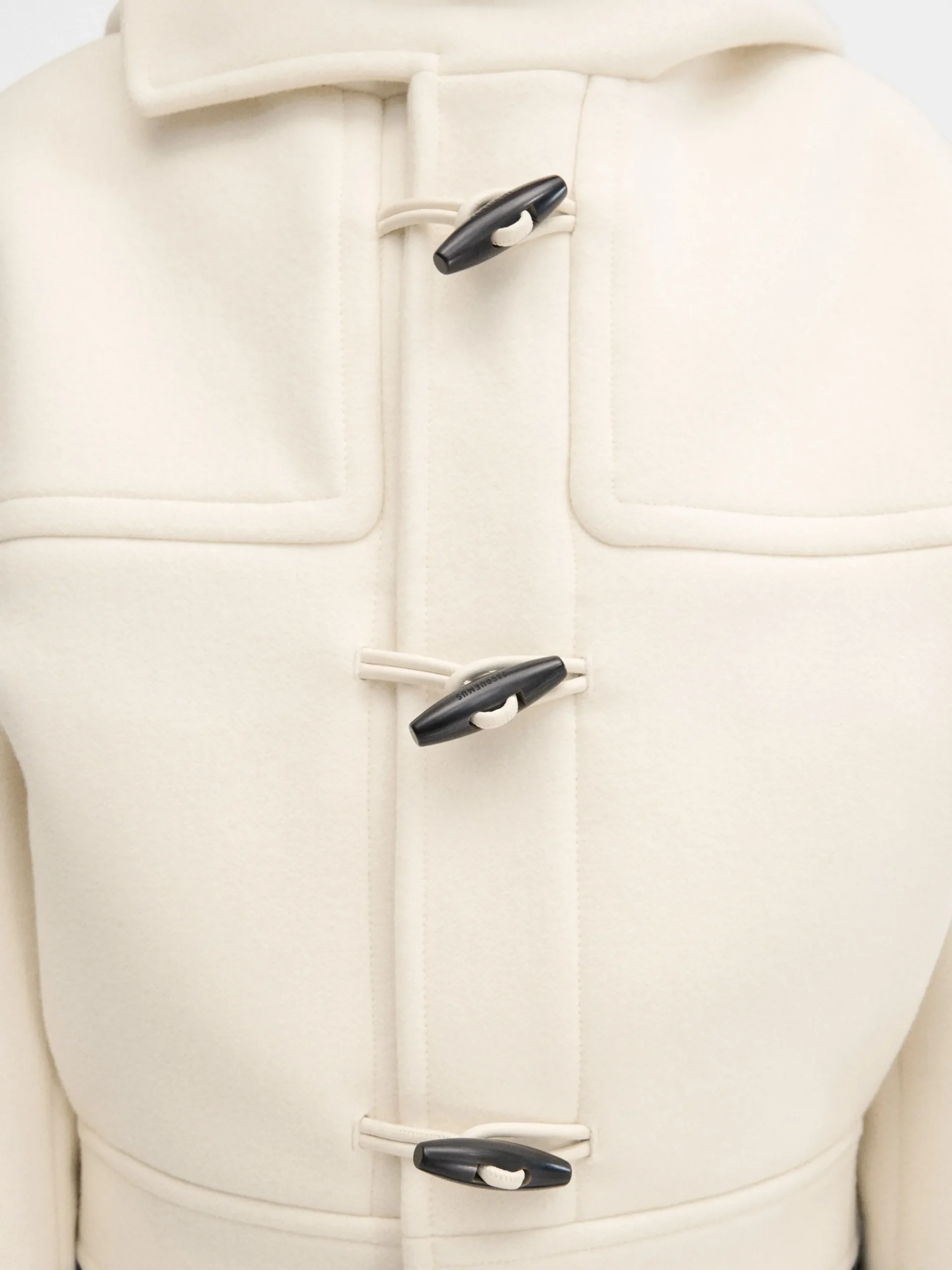 Sale Jacquemus The Cabana duffle coat Off-White