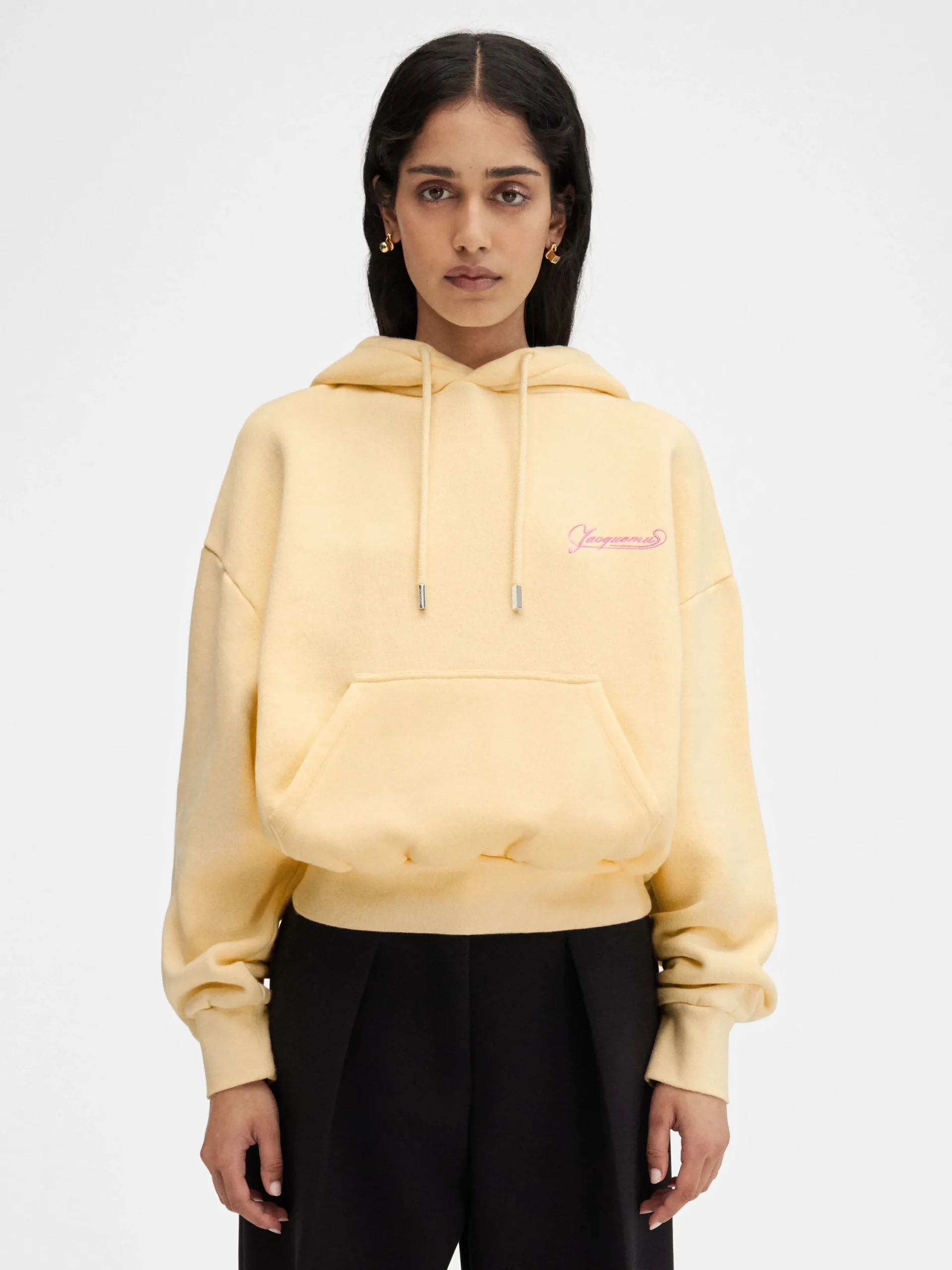 Fashion Jacquemus The Corto hoodie UniClubBeige