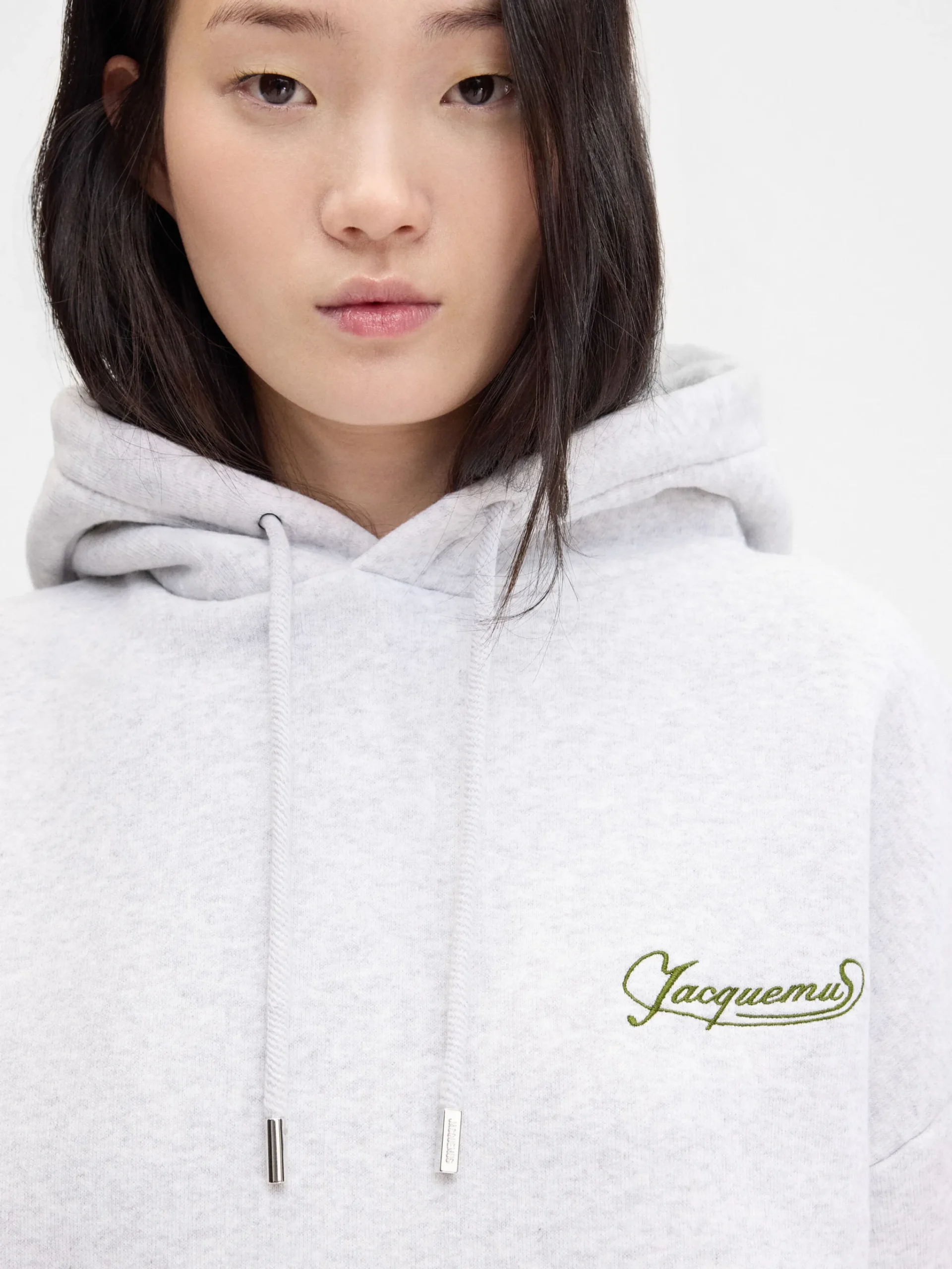 Online Jacquemus The Corto hoodie UniClubGrey