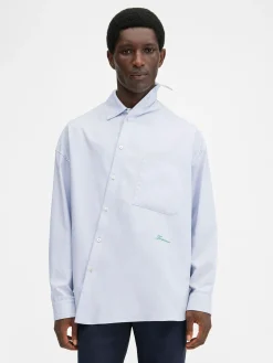 Online Jacquemus The Cuadro shirt LightGrey