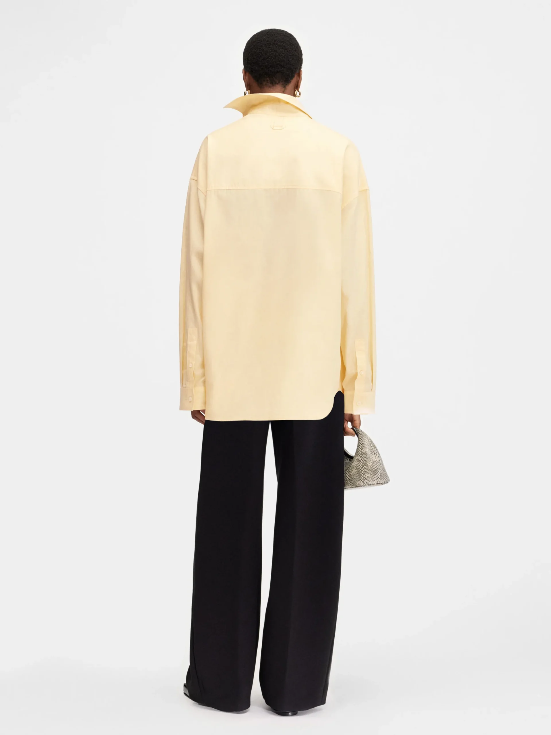 Outlet Jacquemus The Cuadro shirt LightYellow