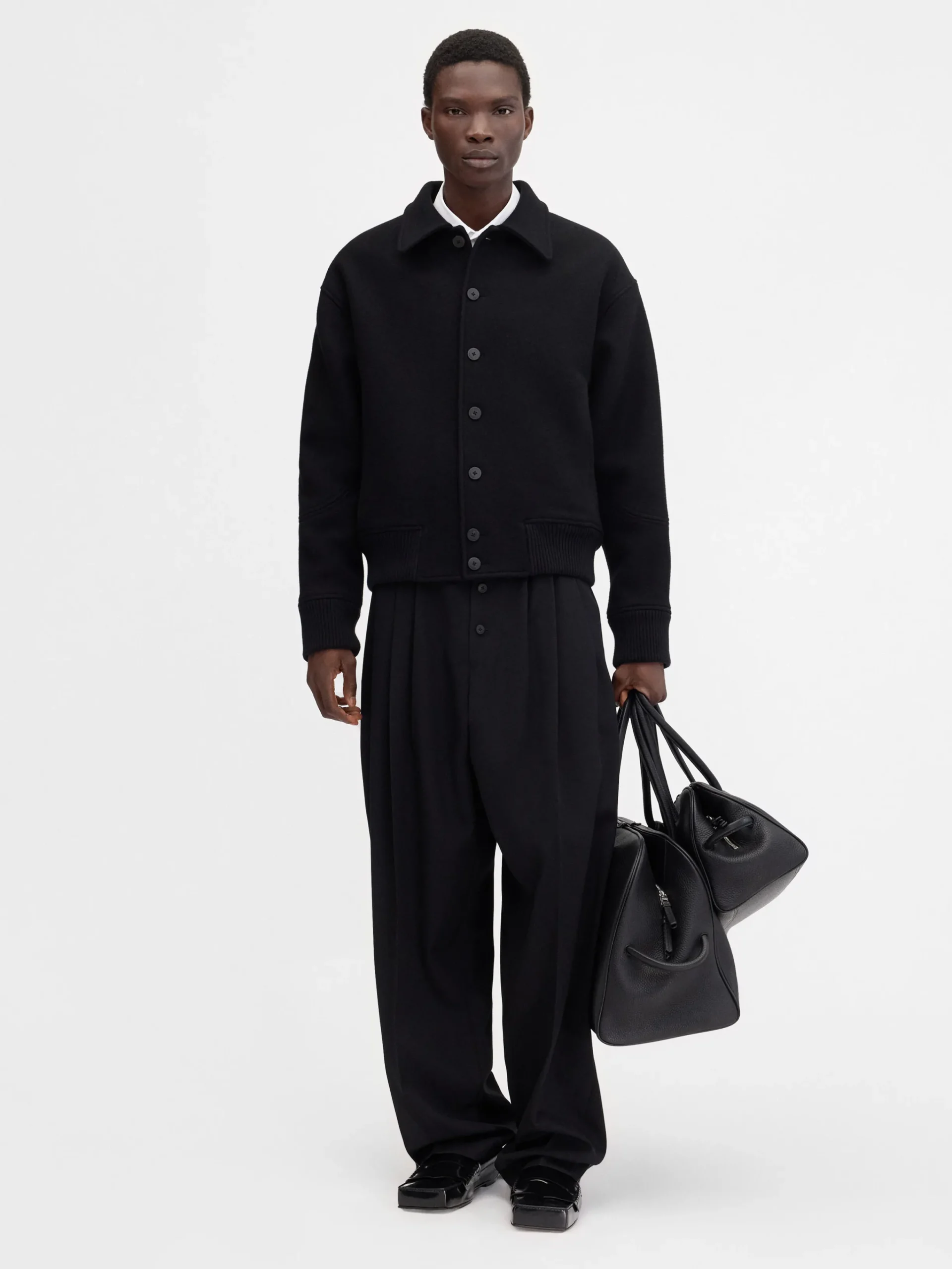 Clearance Jacquemus The Feltro bomber jacket Black