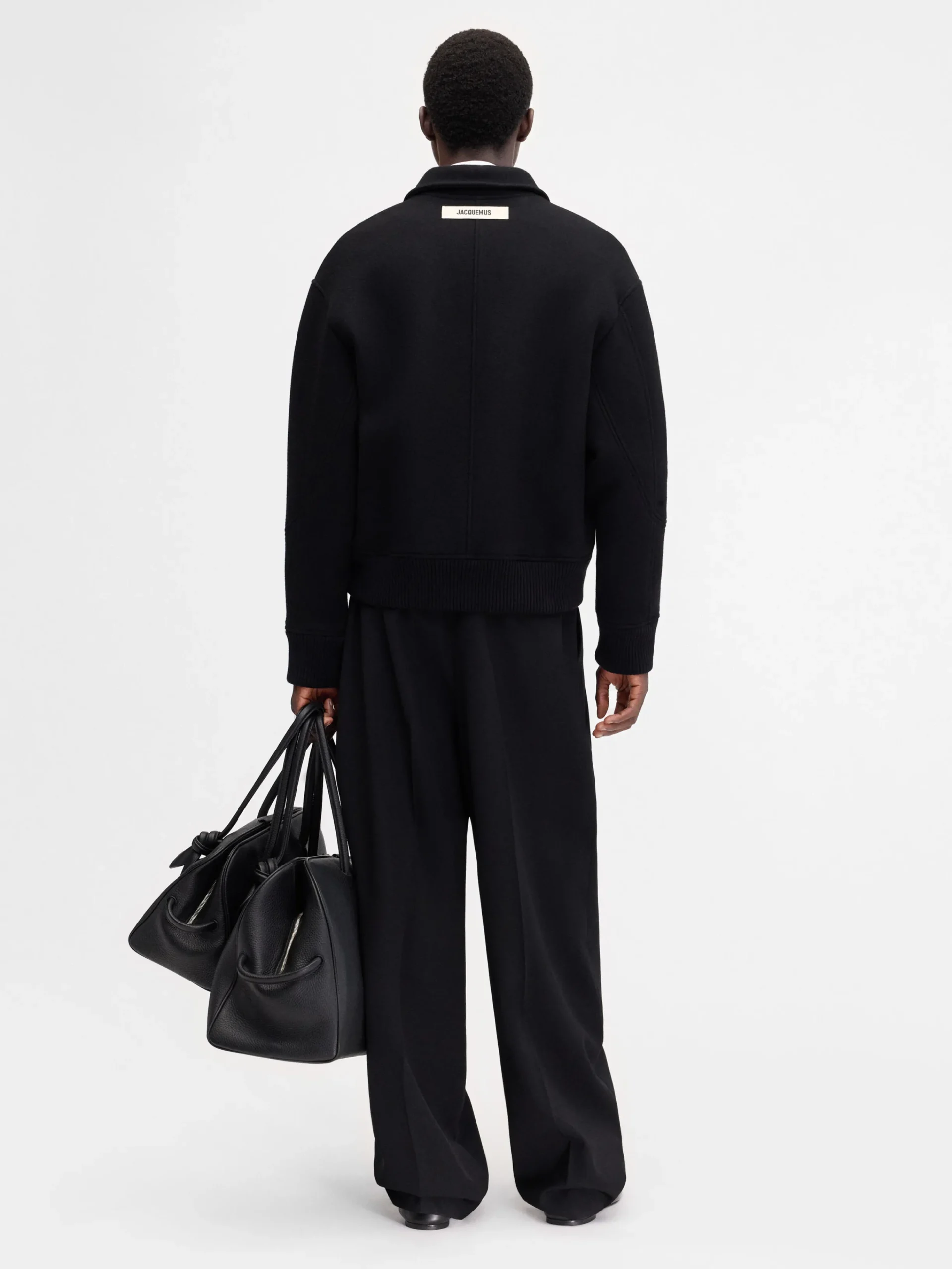 Clearance Jacquemus The Feltro bomber jacket Black