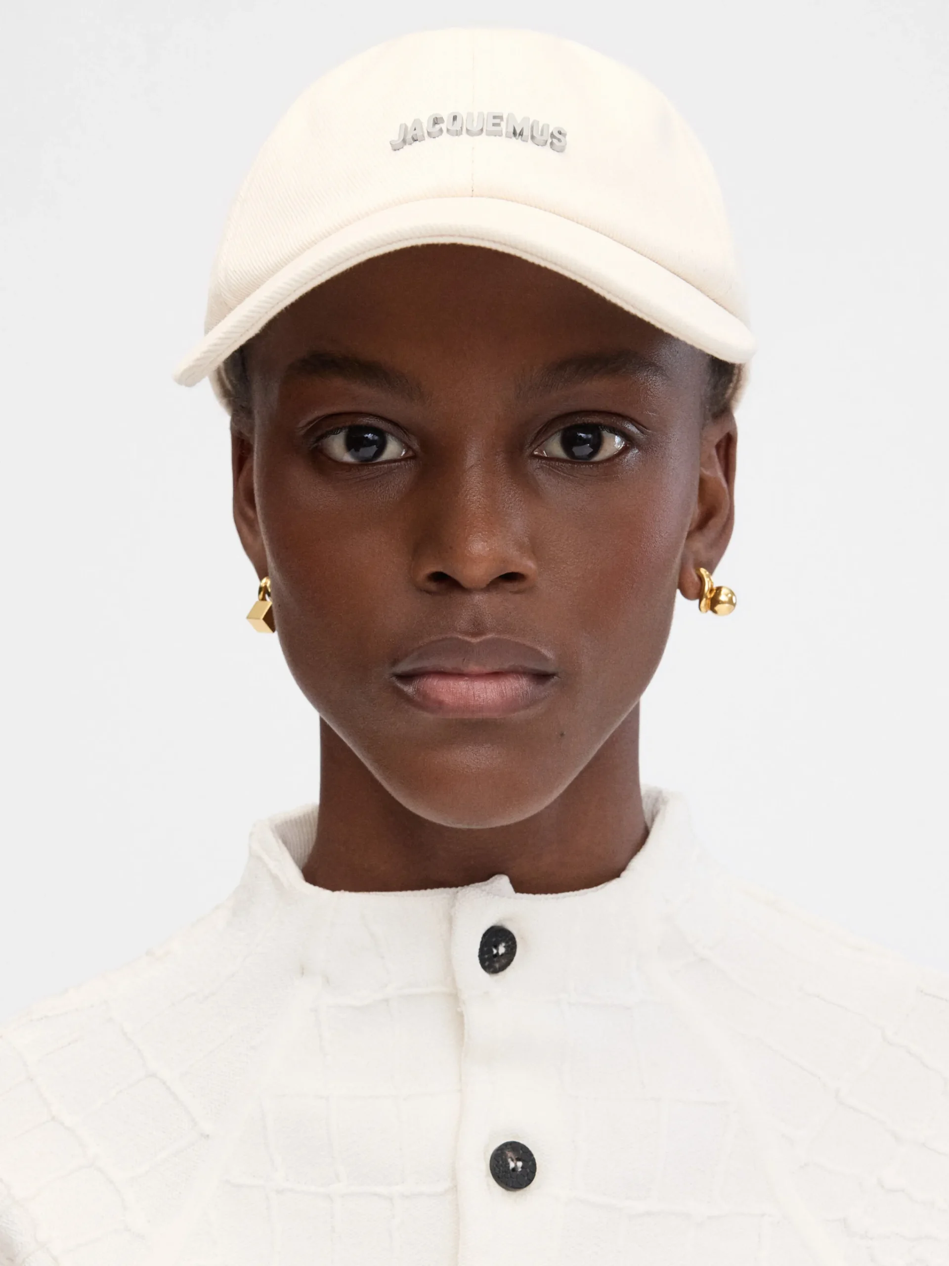 New Jacquemus The Gadjo cap Off-White